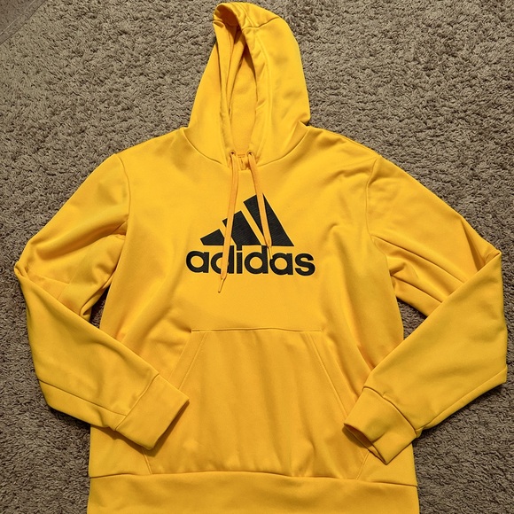 Adidas Boys Yellow Hoodie! - Picture 1 of 2